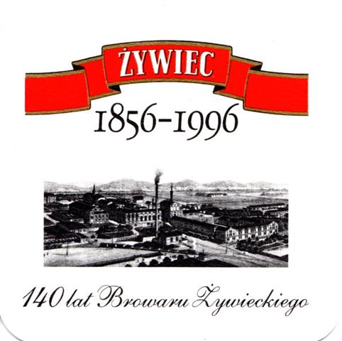 zywiec sl-pl zywiec zyw 140 lat 1-3a (quad180-1856 1996) 